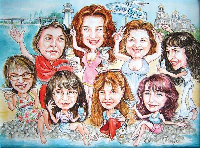 Колажи и шаржове — реализация 77